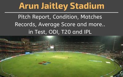 Arun Jaitley Stadium Pitch Report, Average Score, Records 2024