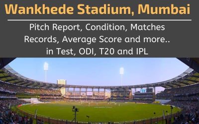 Wankhede Stadium Pitch Report, Average Score, Records 2024
